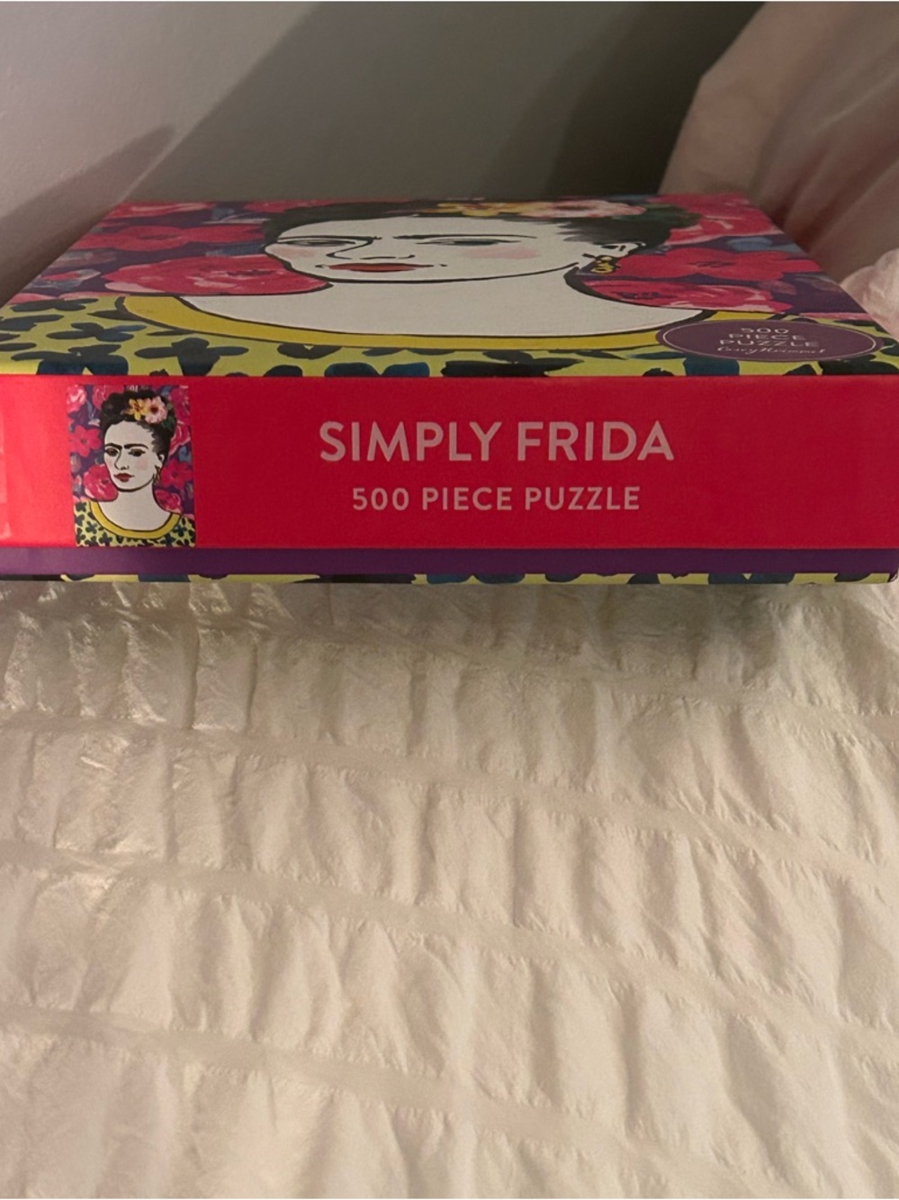 FRIDA KAHLO Simply Frida 500 Piece Puzzle Art Floral Portrait - Picture 2 of 4